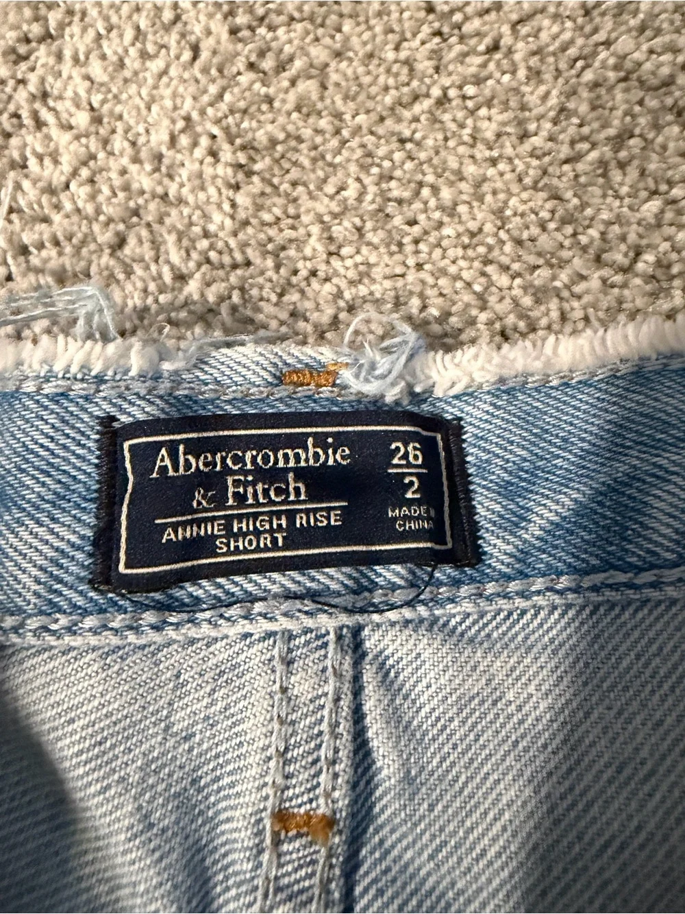 Abercrombie denim shorts